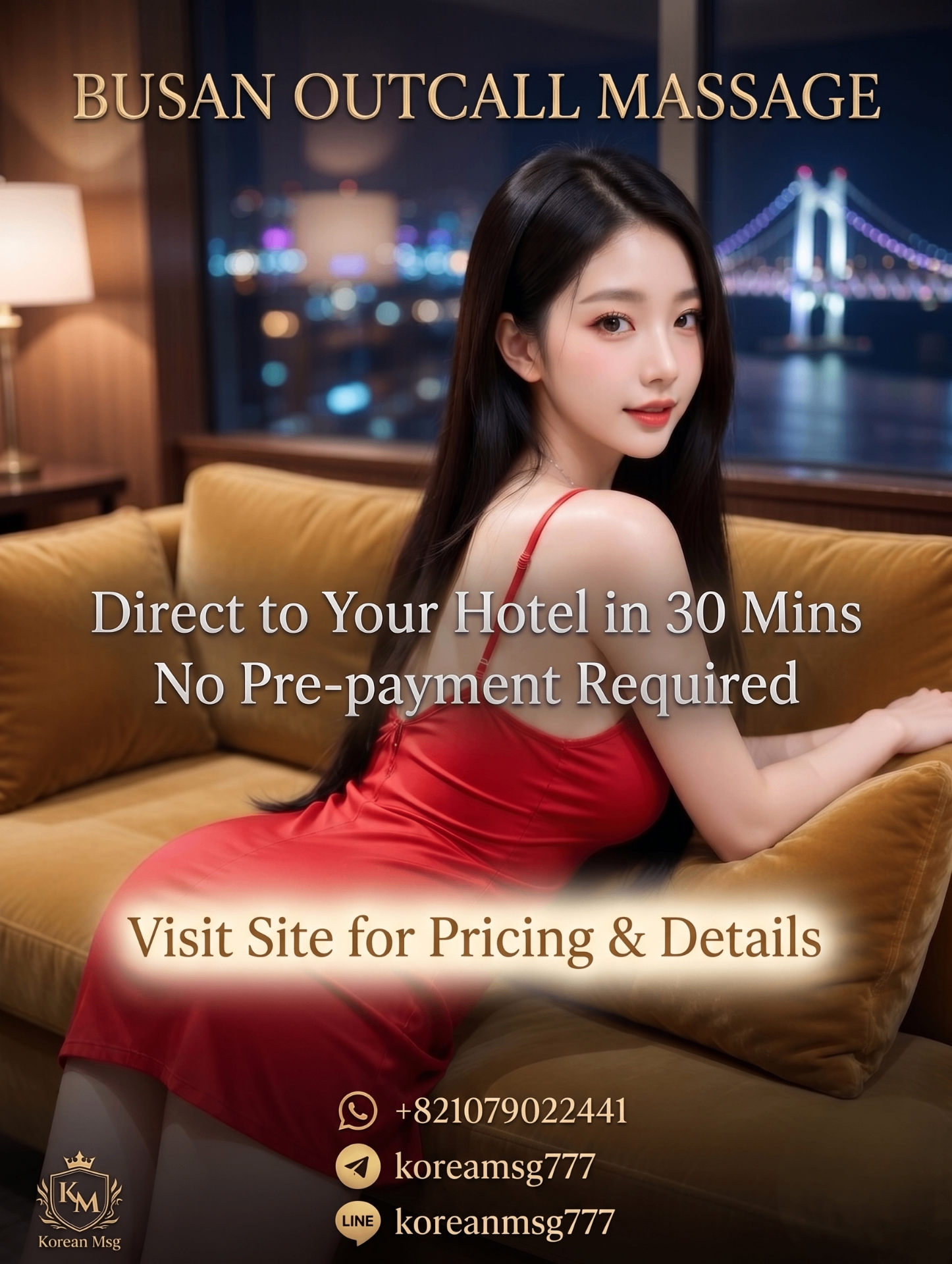 Outcall massage therapist in Gwangalli, Busan
